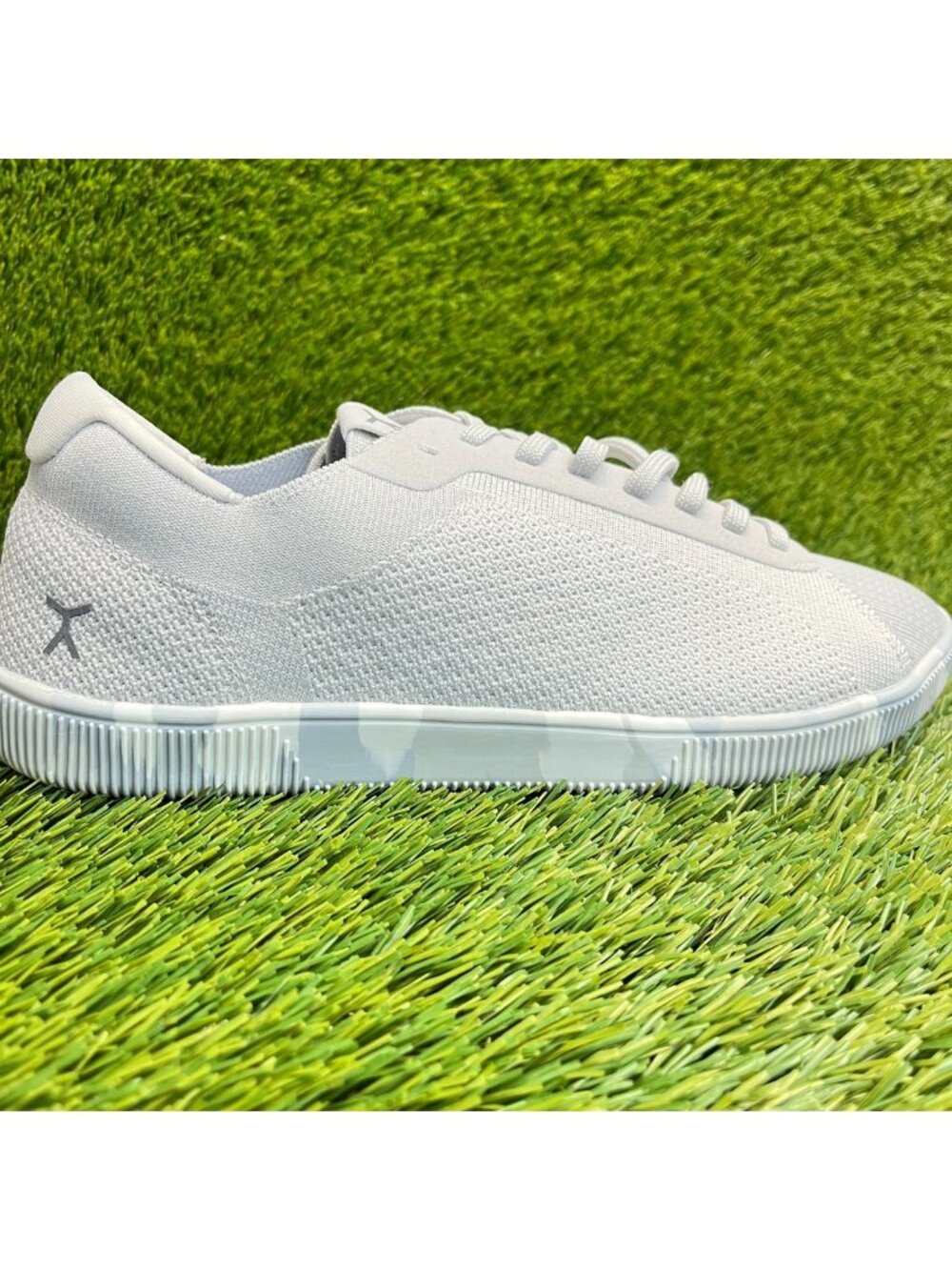 Flux Footwear Adapt Trainer Gray Mens Size 10.5 Athletic Knit Shoes Sneakers